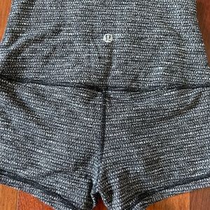 charcoal grey booty shorts